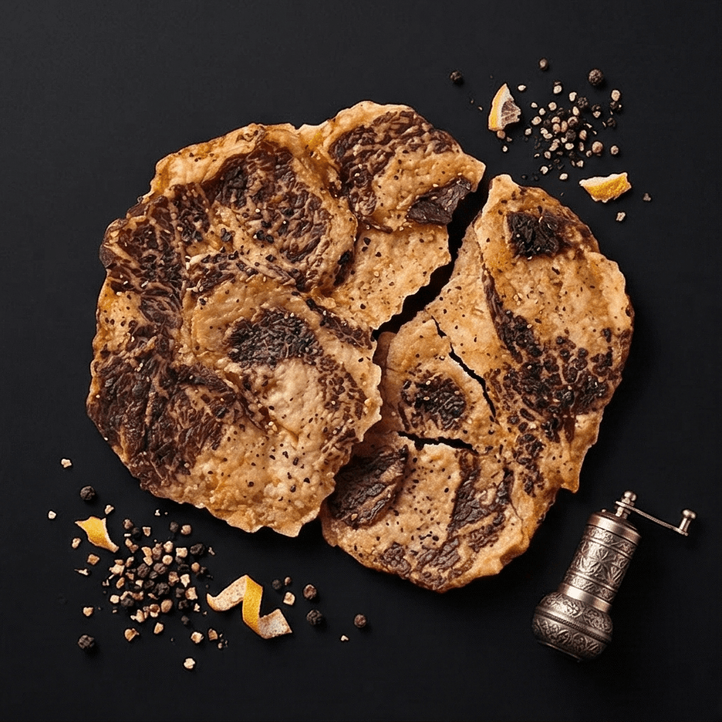 Black Pepper Beef Crisps